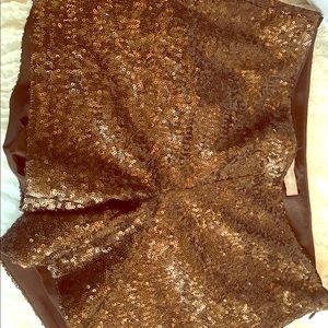 NWT Banana Republic sequin Shorts